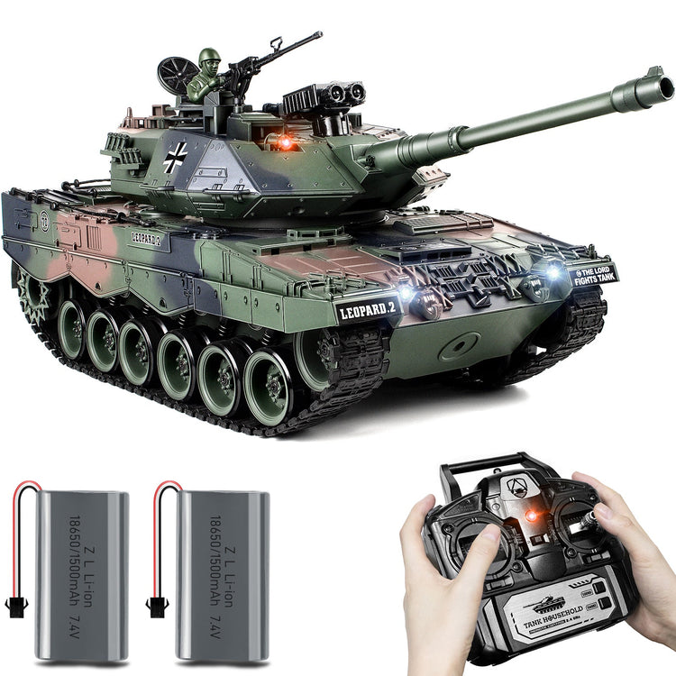 1/18 Plastic RC Tank