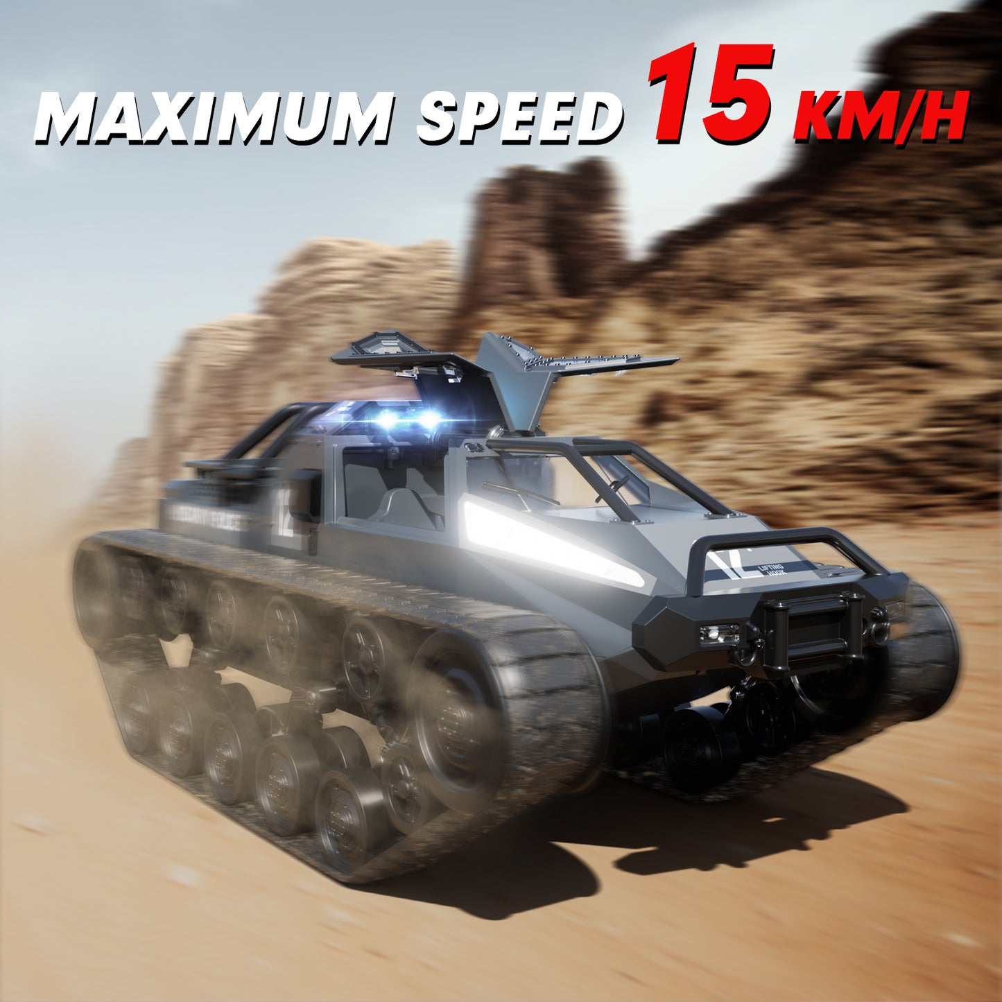1:12 RC Tank Car