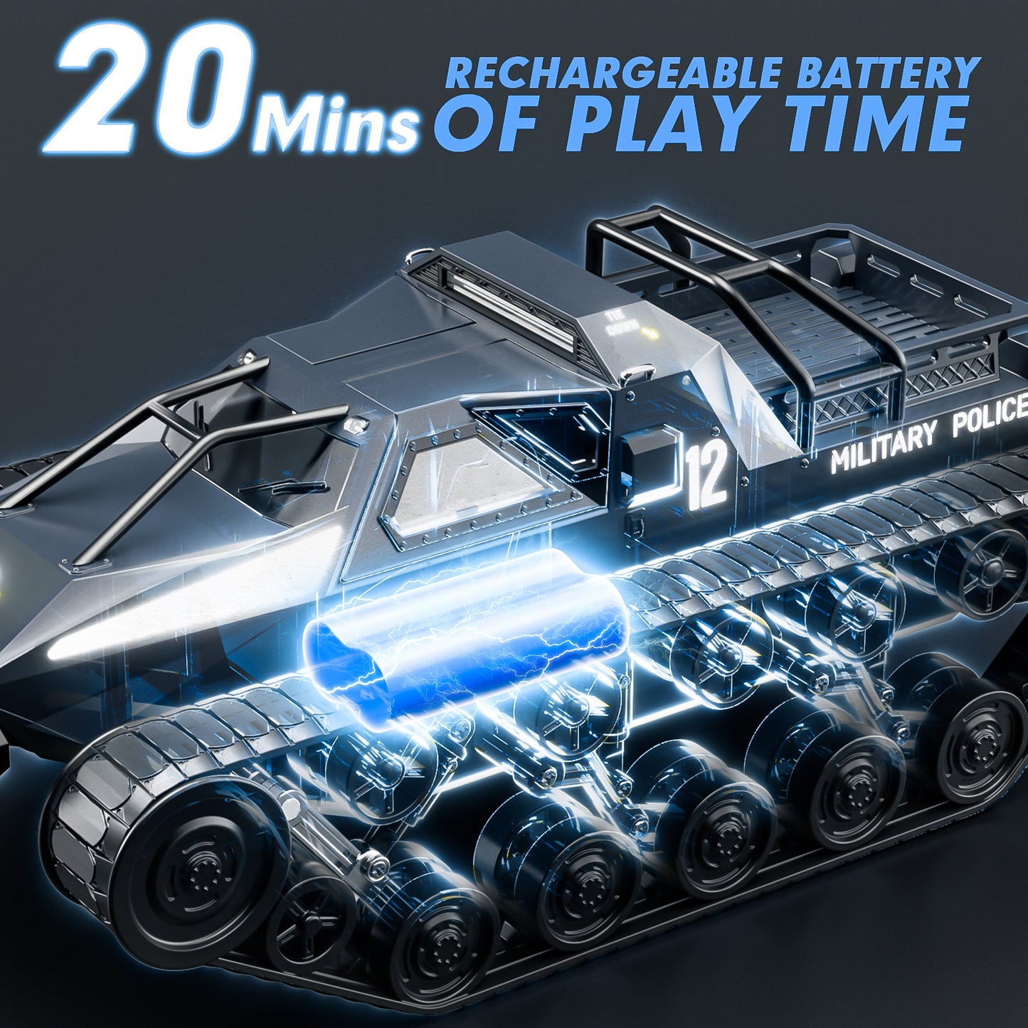 1:12 RC Tank Car