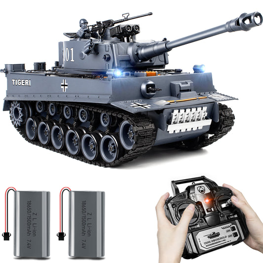 1:18 WW2 German Tiger I RC Tank 812