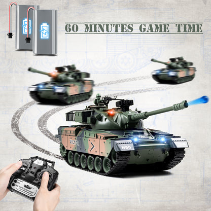 1:18 Green US M60 RC Tank 825